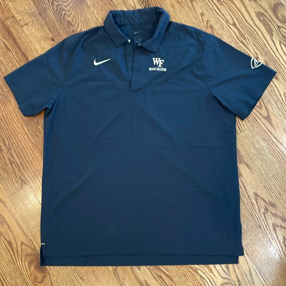 Men’s Wake Forest Demon Deacons Nike Dri-Fit Polo. Size XXL. Excellent Condition